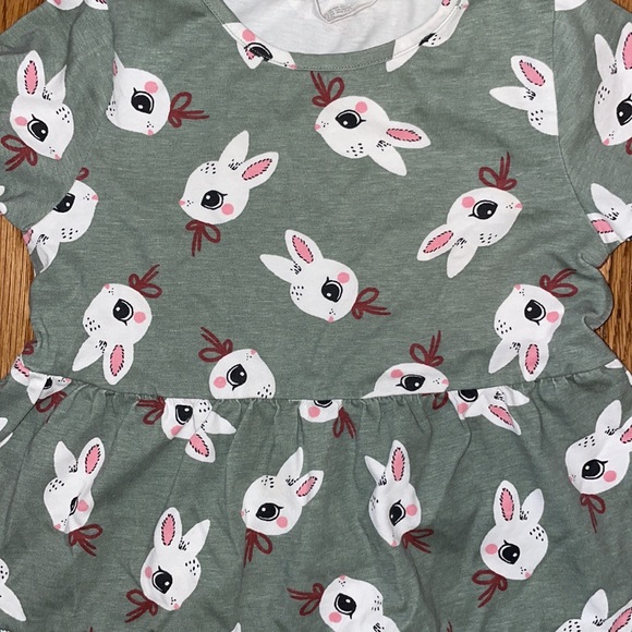 H&M bunny dress3/4T - Picture 2 of 4